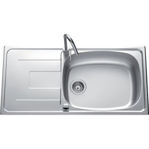 Ewi Evier Saphir 1 Grand bac 1 égouttoir inox mini-structure