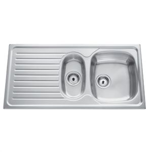 Evier SCD LUISINA JAZZY 1,5 bacs & 1 égouttoir