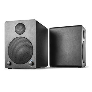 Wavemaster Enceintes stéréo 2.0 CUBE MINI - Noir - 36W - Bluetooth - PC/Tablette/Mobile
