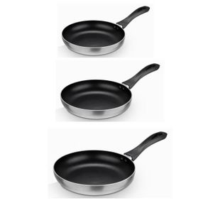 ART&CUISINE Set 3 po?les 20/24/28cm tous feux dont induction