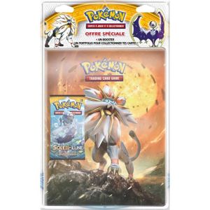 POKEMON Pack cahier range-cartes + booster \