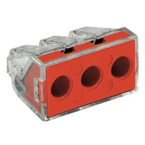 WAGO Blister de 10 bornes type 773 3 entrées 2,5 ? 6 mm? transparentes