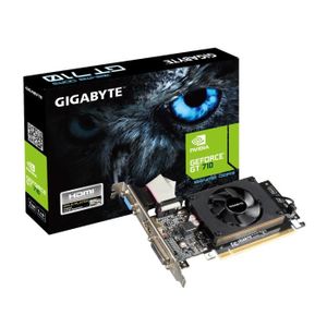 Gigabyte Carte graphique GeForce? GT 710 1GL 2.0 - 1Go - DDR3
