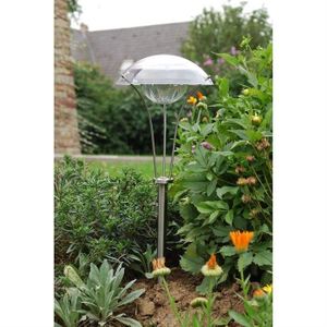 GALIX Lanterne LED solaire en inox