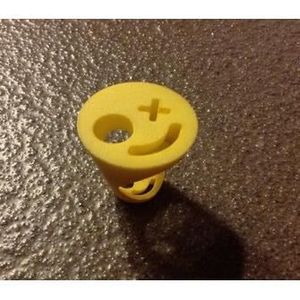 Bague Smiley personnalisée