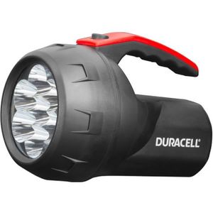 DURACELL Lampe torche LED étanche 70 lm portée 100 m noir