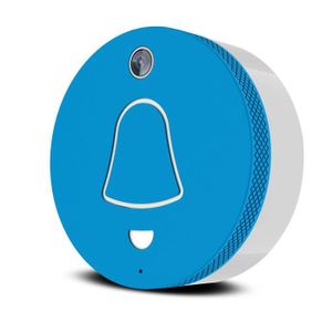 EXTEL Link Carillon connecté WiFi bleu avec caméra grand angle