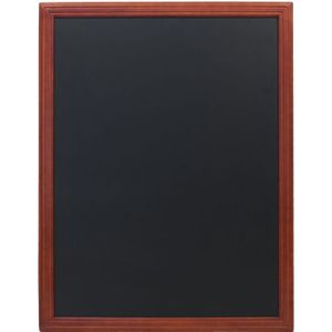 Ardoise murale, 70 x 90 cm, couleur acajou