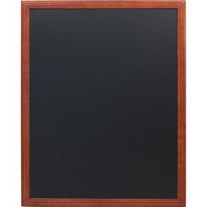 Ardoise murale, 80 x 100 cm, couleur acajou