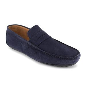 J. BRADFORD Mocassins Robe - Homme - Bleu marine