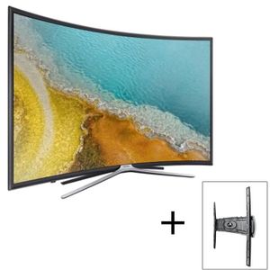 Pack SAMSUNG TV LED UE55K6350AKXZF - Ecran incurvé Full HD 138cm (55'') - Smart TV+ INOTEK PRO M1 3265 Support TV mural 32\