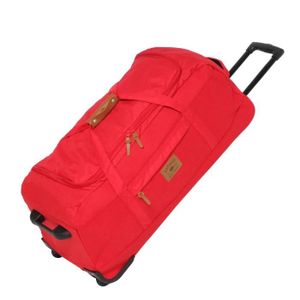 LEE COOPER Sac de Voyage ? Roulettes 2 Roues 80cm WEEKEND Rouge
