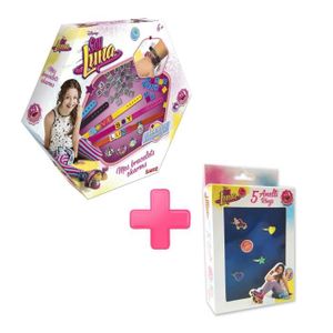 SOY LUNA Pack Bijoux - Mes Bracelets Charms + Boîte 5 Bagues