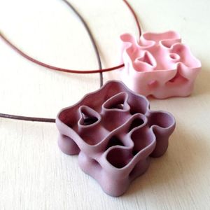 Pendentif Involute fabriqué par impression 3D