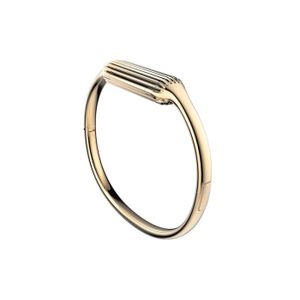 FITBIT Bracelet Bijoux Métal pour FLEX 2 - Plaqué Or - Taille L