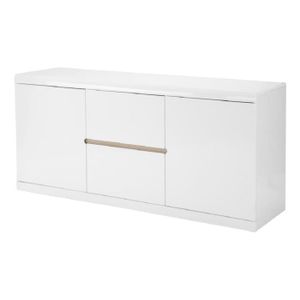FUNKY Buffet - 2 portes - 2 tiroirs - L 145 x P 42 x H 67,9 cm