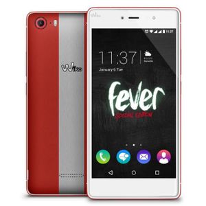 Wiko Fever SE Rouge Argent