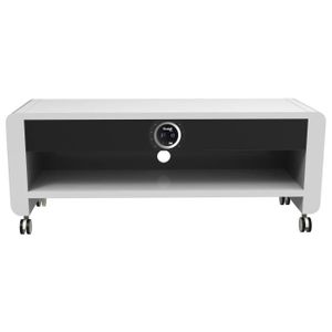 PRESTIGE MOON Meuble TV Home Cinéma Blanc