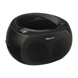 PHILIPS AZ100B Lecteur CD - Noir