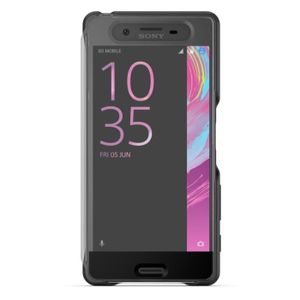 SONY Etui Mobile Folio View Touch Xperia X Performance - Noir