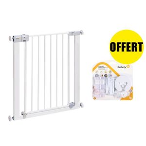 SAFETY 1 ST Barri?re de sécurité Auto Close Métal + kit securité domestique OFFERT