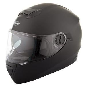 STORMER Casque Intégral Versus Néon Noir Mat