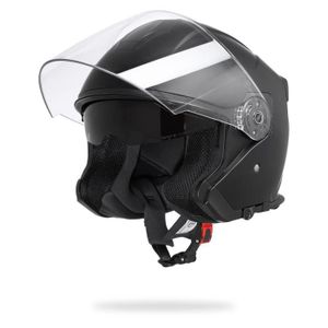 STORMER Neo Casque Jet Noir Mat