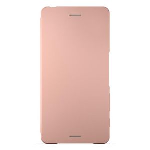 Sony Style Cover Flip Rose pour Xperia X
