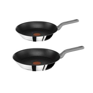 TEFAL ENVY INOX Set 2 po?les tous feux dont induction