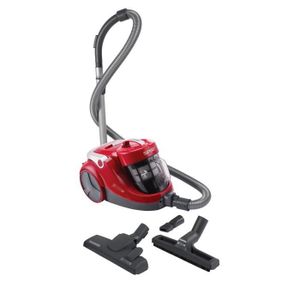 HOOVER SP71_SP45 Aspirateur traîneau sans sac ? 700W ? 87 dB ? A - Rouge