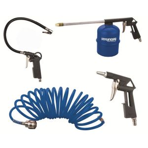 HYUNDAI Kit de 4 Accessoires pour Compresseur