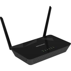 NETGEAR D1500-100PES Modem Routeur 300 Mbps Wi-Fi / Ethernet - Noir