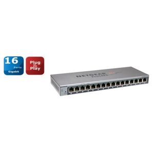 Netgear Switch configurable ProSAFE Plus GS116Ev2