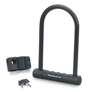 Antivol U 2 clés plates Masterlock H.180mm ?12mm