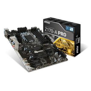 MSI carte m?re Z170-A PRO