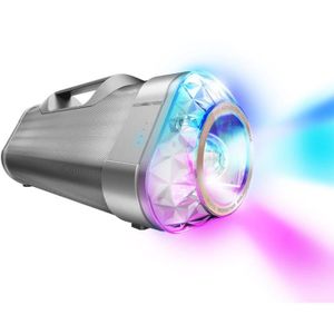 MONSTER SUPERSTAR BLASTER RAVEBOX Enceinte portable Bluetooth avec Kaléidoscope type Boombox