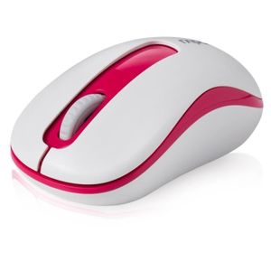 Rapoo Souris M10 - Sans fil - 3 Boutons - Optique - 1000 DPI - PC - Rouge