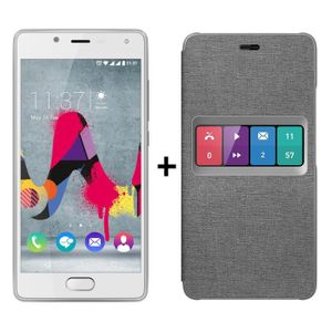 Wiko U Feel Lite Rose Or + Folio Wiboard