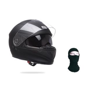 CGM Casque Toronto Noir Mat + Cagoule OFFERTE