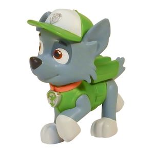 PAT PATROUILLE Figurine Sac ? Dos Transf. Rocky