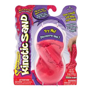 KINETIC SAND - Pack 170G Kinetic Sand Rouge