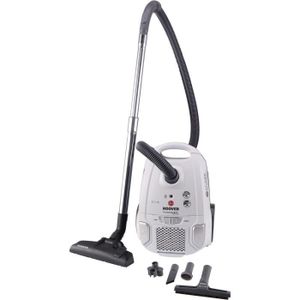 HOOVER TS70_TS22 Aspirateur traîneau avec sac - 700W - 80 dB - A - Blanc