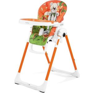 PEG PEREGO Chaise Haute Zéro3 - Coloris Orange ? Motif