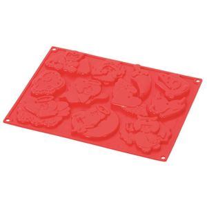 PAVONI FR095 Moule silicone ange et démon rouge