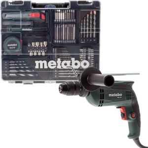 METABO Perceuse ? percussion 650W avec 80 accessoires
