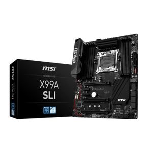 MSI Carte m?re X99A SLI - Socket LGA 2011-3 - DDR4 - 3333 MHz - 128 Go - X99A SLI