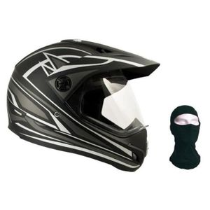 CGM Casque Cross Assen + Cagoule OFFERTE