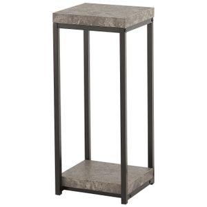 IMPAKT Selette-console 30 cm - Noir et effet béton