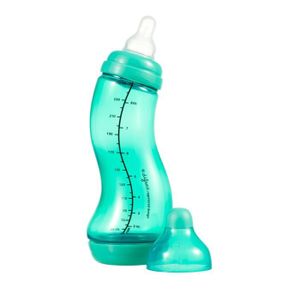 DIFRAX Biberon S Natural 250 ml Vert