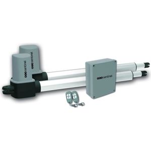 SCS SENTINEL Kit de motorisation ? vérins pour portail battant 3mx300kg SCS 1 standard MVE0038